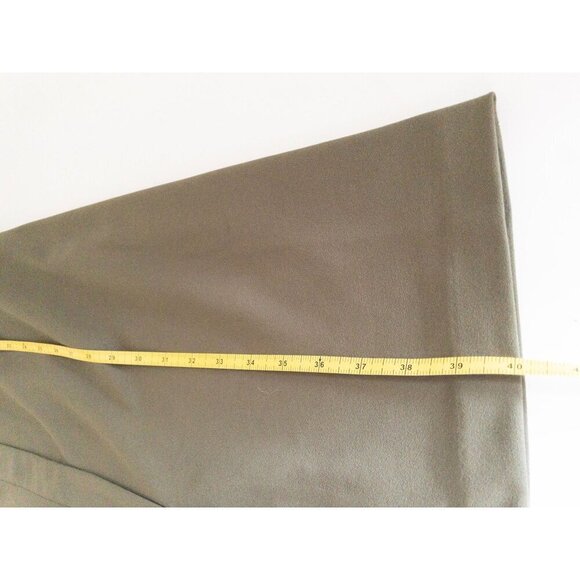 Calvin Klein Sleeveless Olive Green Womens Midi Dress Size 8 Professional Attir - Picture 8 of 11